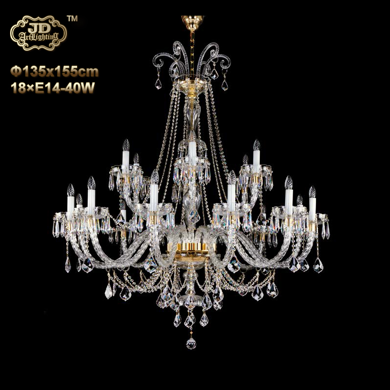 水晶吊灯 捷克工厂直供原装进口18头手工水晶吊灯 ¥55999元起/盏 会员优惠 水晶吊灯 捷克工厂直供原装进口18头手工水晶吊灯 ¥55999元起/盏 会员优惠