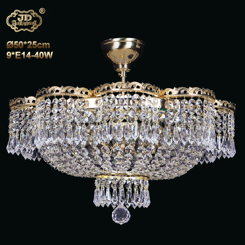 吸顶灯 捷克原装进口9头施碧伽水晶吸顶灯 ￥13099元 会员优惠