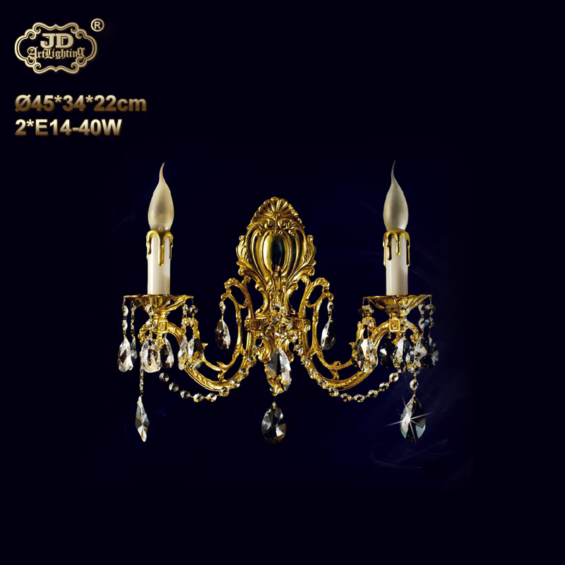 壁灯 捷克工厂直供原装进口全铜2头壁灯 ￥4499元 会员优惠